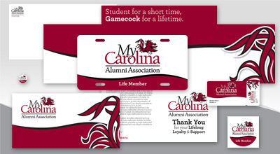 My Carolina Alumni Association Direct Mail Package